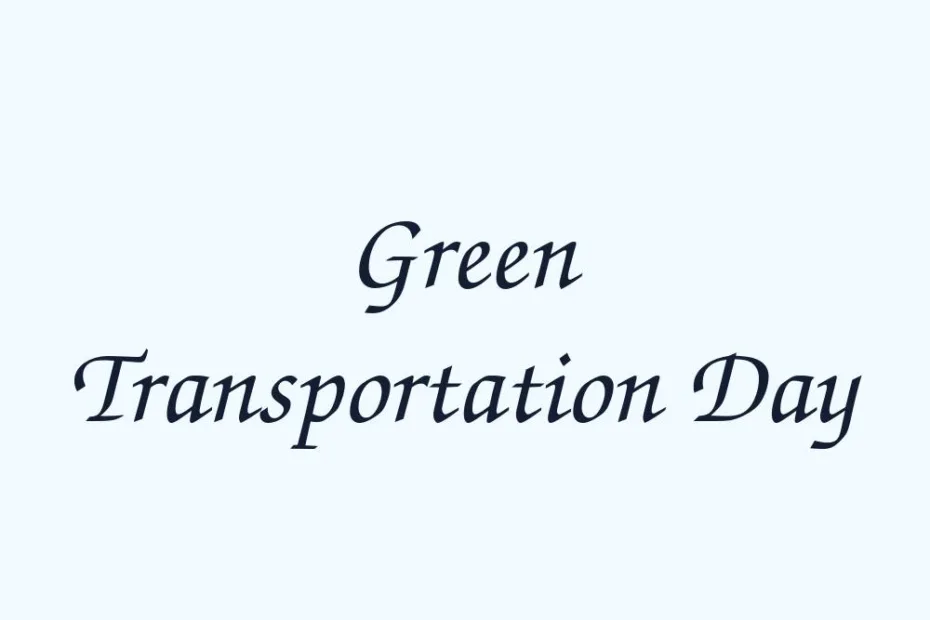 green-transportation-day