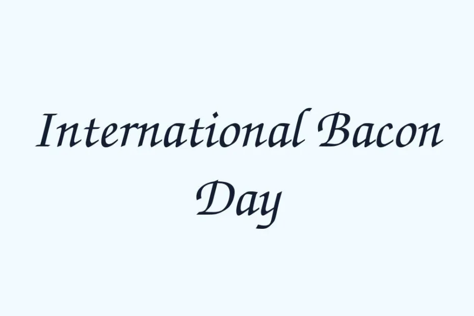international-bacon-day