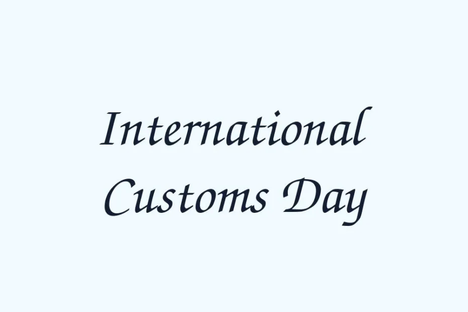 international-customs-day