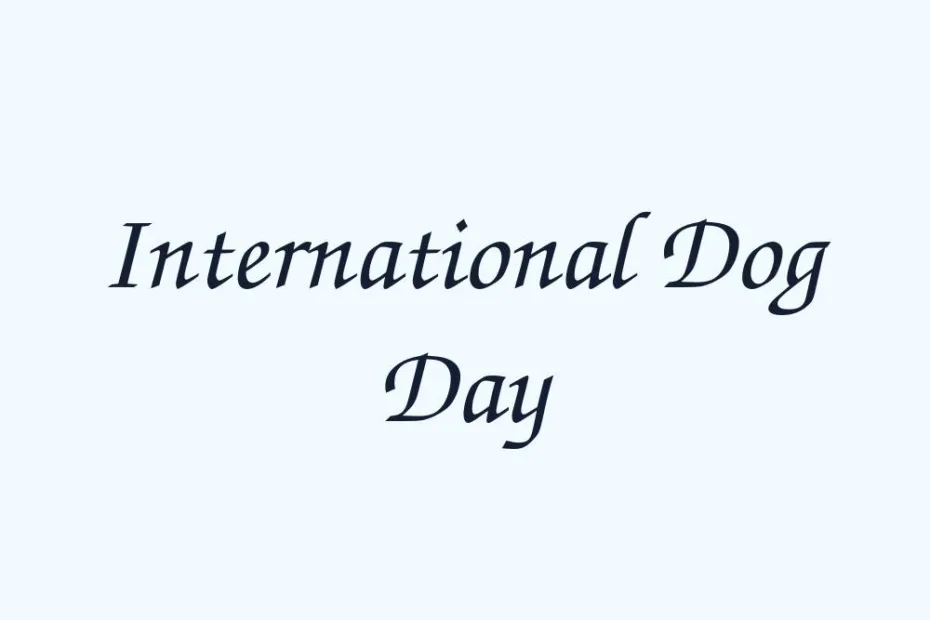 international-dog-day