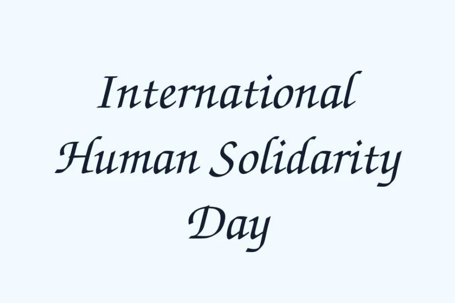 international-human-solidarity-day