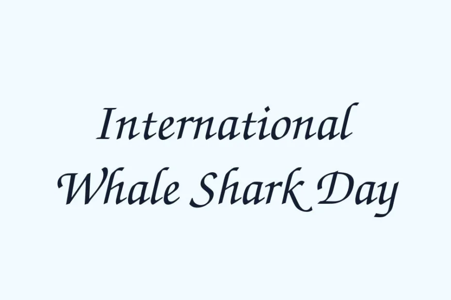 international-whale-shark-day