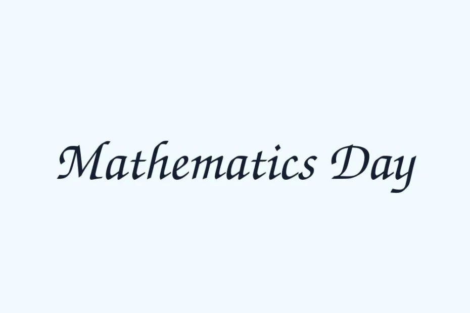mathematics-day