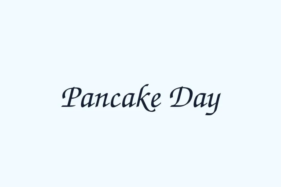 pancake-day