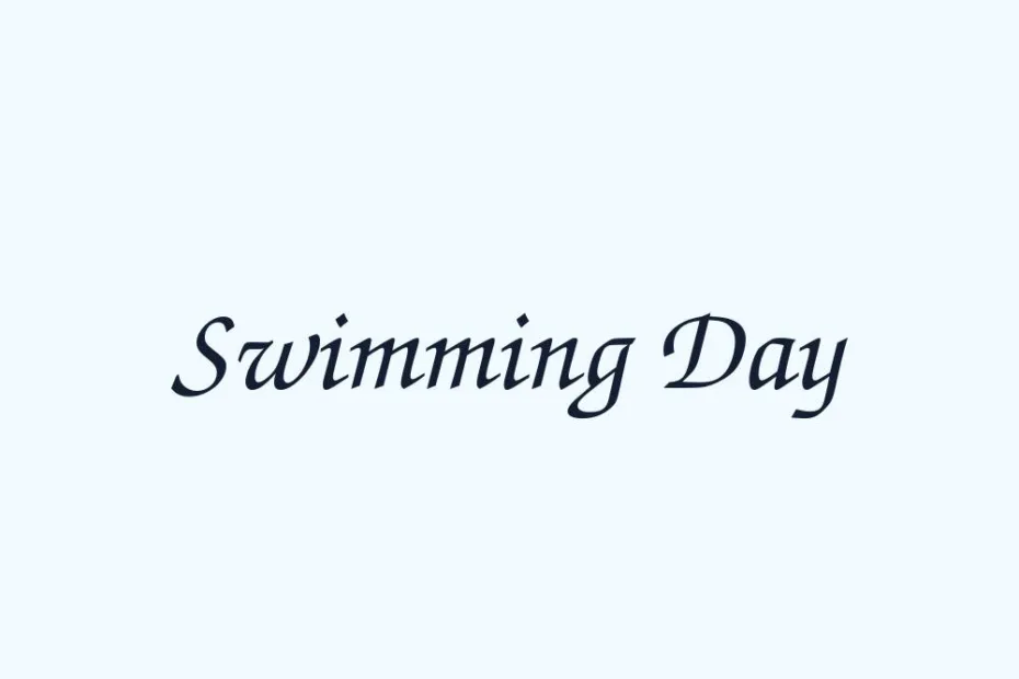 swimming-day