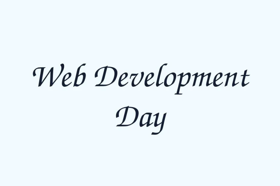 web-development-day