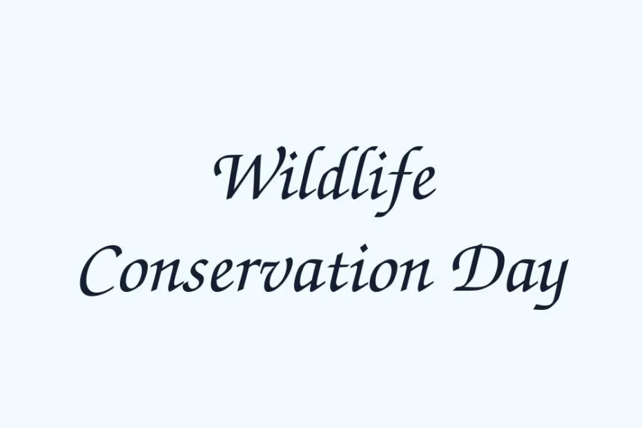 wildlife-conservation-day