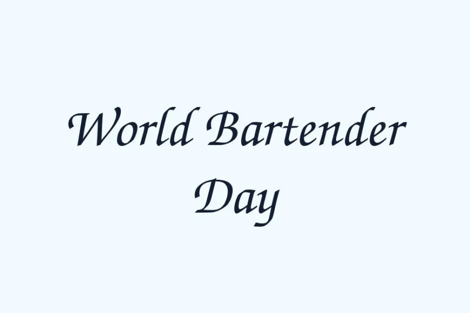 world-bartender-day