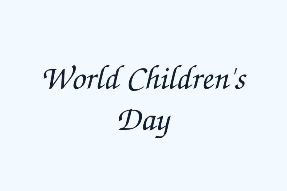world-childrens-day