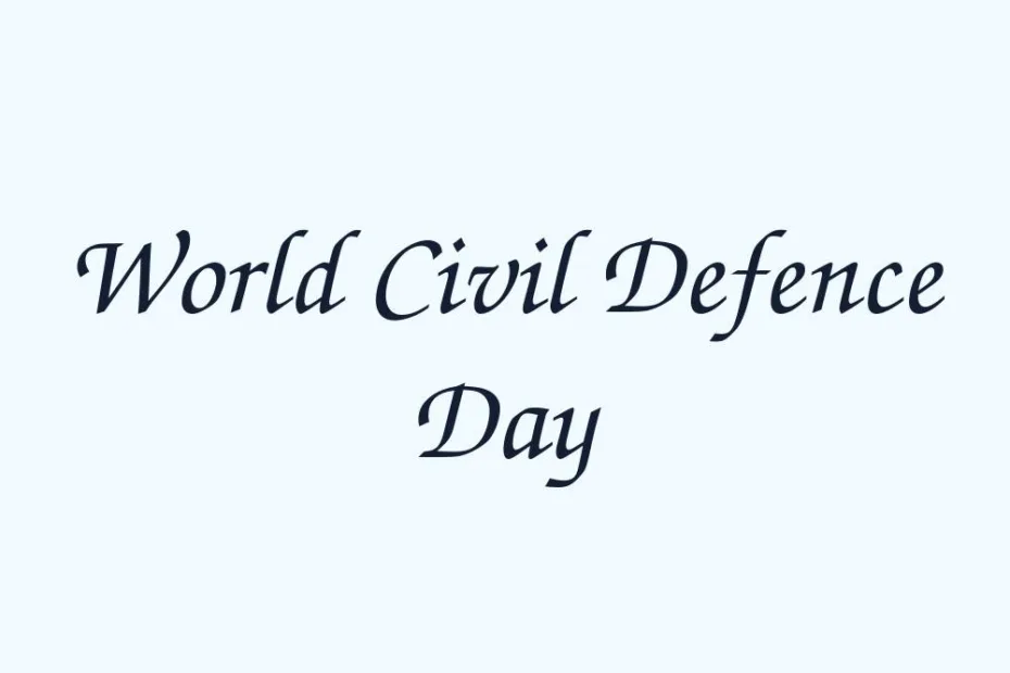 world-civil-defence-day