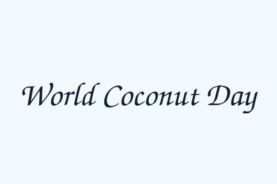 world-coconut-day