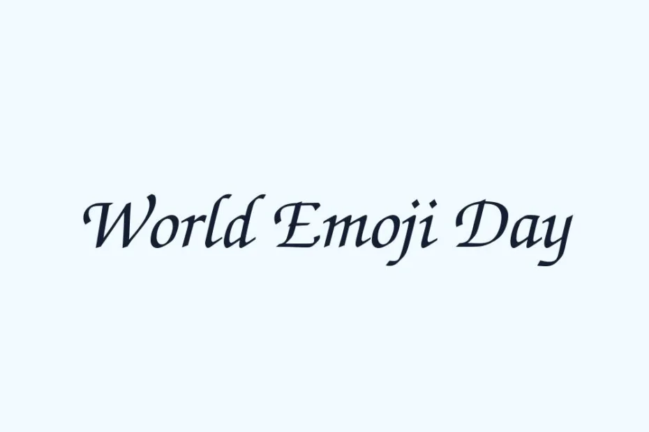 world-emoji-day