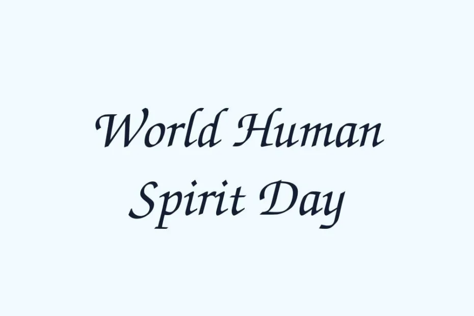 world-human-spirit-day