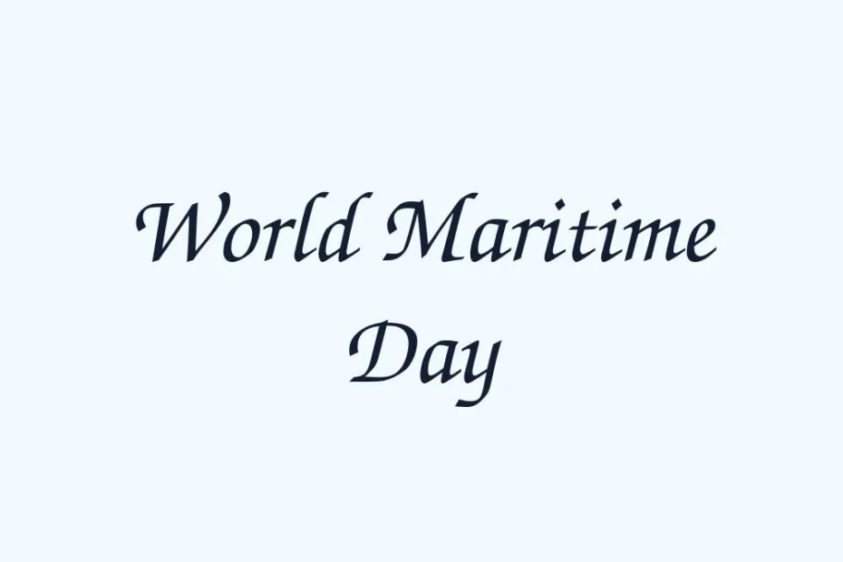 world-maritime-day