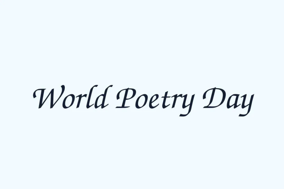 world-poetry-day