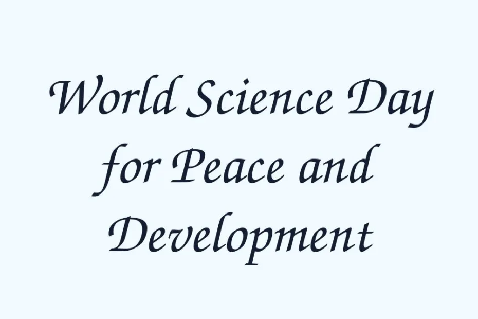 world-science-day-for-peace-and-development