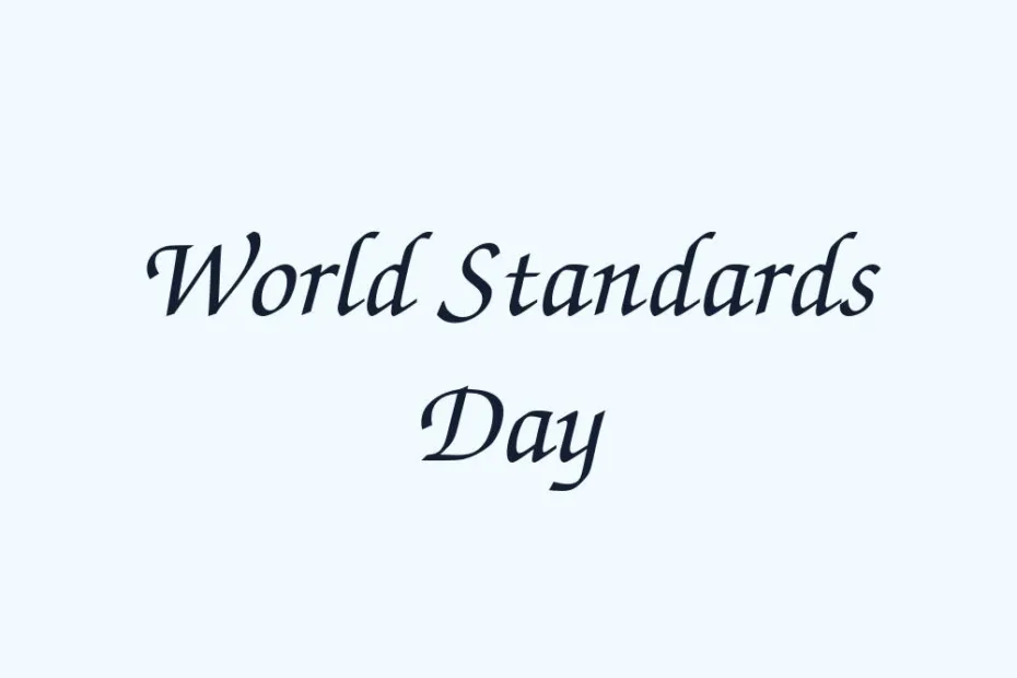 world-standards-day