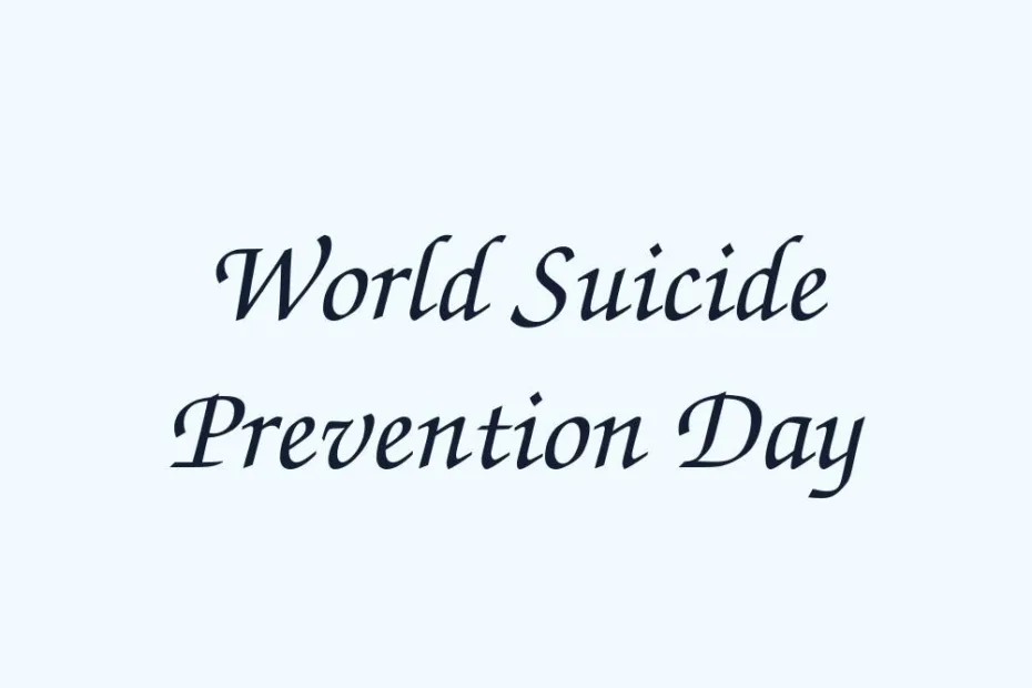 world-suicide-prevention-day