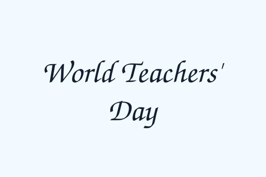 world-teachers-day