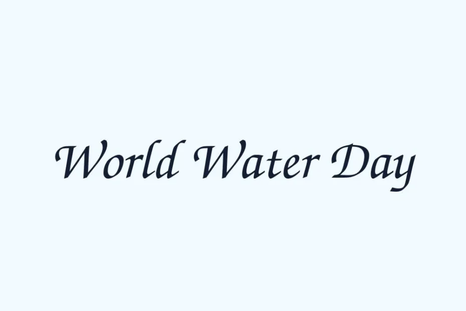 world-water-day