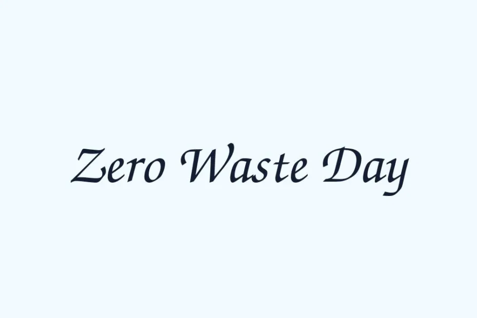 zero-waste-day